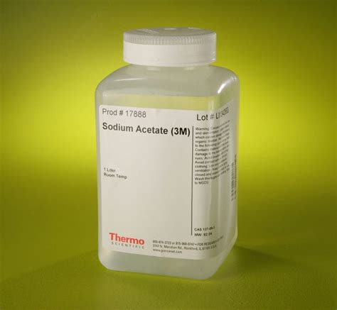 Thermo Scientific™ Sodium Acetate 3 M 1l Fisher Scientific