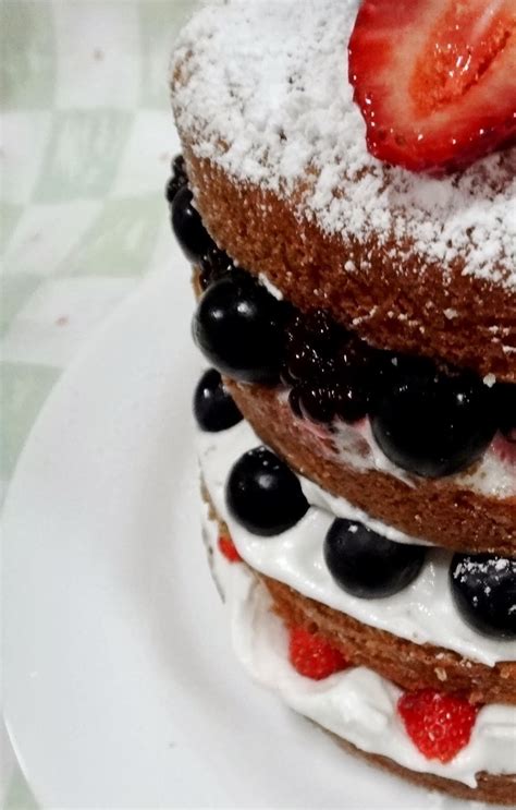 Gastroempatia Naked Cake De Frutas Do Bosque