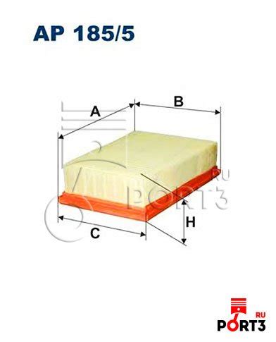 FILTRON AP1855 Фильтр воздушный NISSAN QASHQAI, X-TRAIL 2.0 07-