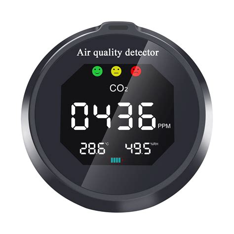 Buy Indoor Co Detector Riiai Air Quality Monitor Temperature Humidity