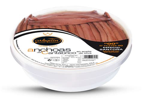 Anchoas del Cantábrico Serie Oro Conservas Arlequín