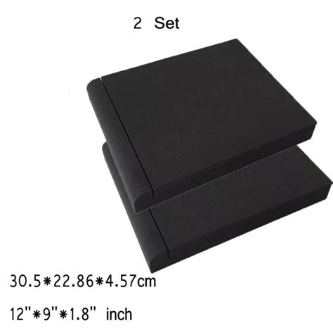pair  kgm monitor isolation pad audio  audio equipment