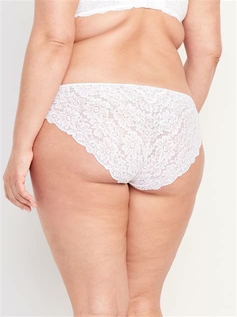 Mid Rise Lace Bikini Underwear Old Navy