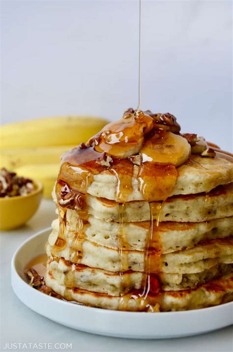 Banana Nut Pancakes Just A Taste