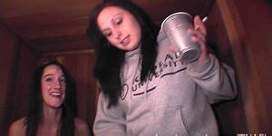 NEBRASKACOEDS Real Girls Actually Flashing Their Tits And Pussies While In My Sauna Crazy Real