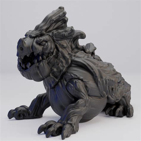 Hot Goblin パンプキンドラゴン ミニチュア ホットゴブリン 捕食姿勢