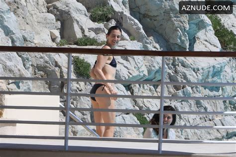 Charlotte Gainsbourg Nip Slip In Her Bikini In The Pool Cannes Aznude