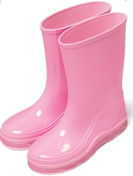Сапоги FABERLIC резиновые для девочек Pinkie розовые SPG001 - «Не ...