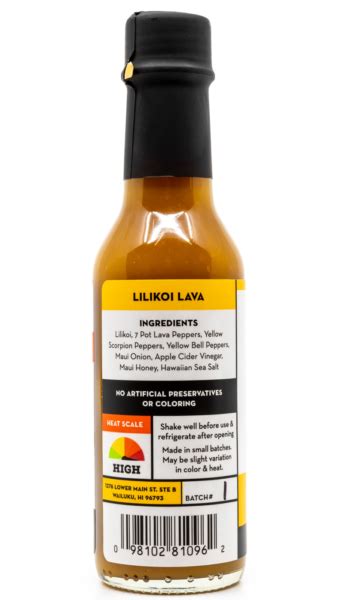 Lilikoi Lava Hot Sauce Tutu S Pantry