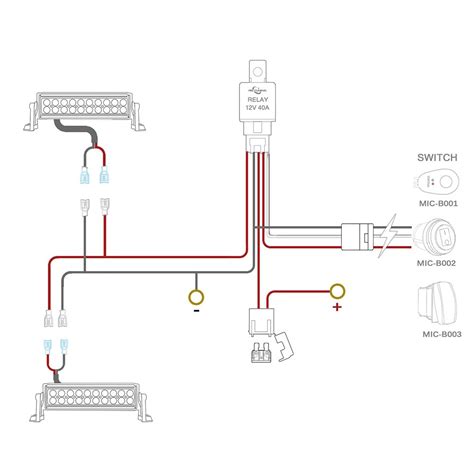 Led Light Bar Wiring Schematic