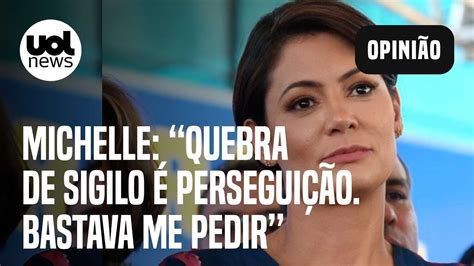 Michelle Bolsonaro Diz Que Quebra De Sigilos é Perseguição Kotscho