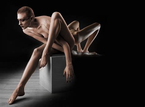 Hesitation Ray Delgado Art Digital Art AI People Figures Female Form Nude Semi Nude