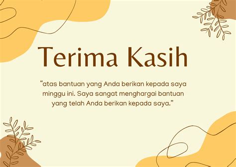 122 Contoh Ucapan Terima Kasih Islami Yang Tulus Dan Penuh Rasa Syukur