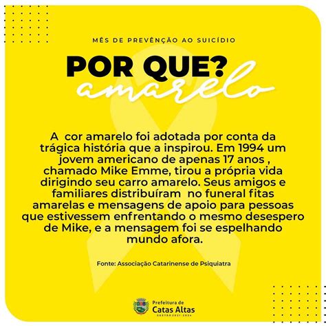 A Historia Do Setembro Amarelo - Quando Surgiu O Setembro Amarelo - NAZAEDU