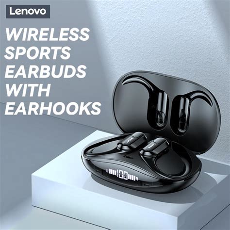 Lenovo Наушники XT80 Bluetooth 5.3, настоящие беспроводные наушники с ...