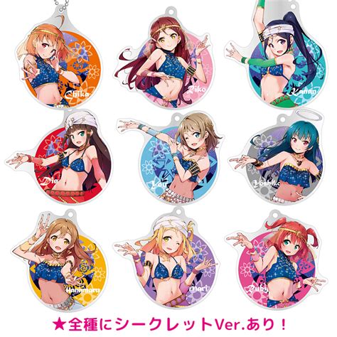 36％割引ホワイト系【期間限定お試し価格】 アクリルキーホルダー ラブライブ キーホルダー コミックアニメグッズホワイト系 Otaon