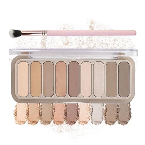 Colors Matte Naked Eyeshadow Palette Natural Nude Smoky Brown Taupe Eyeshadow Palette Ultra