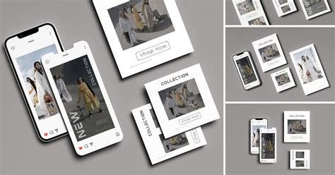 Instagram Post Mockup, Product Mockups ft. mobile & instagram - Envato ...