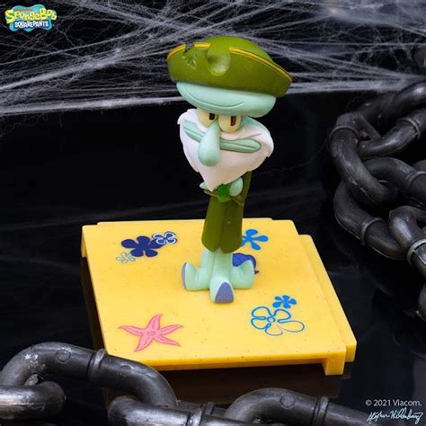 The Fall 2021 Bikini Bottom Box To Include Figure Of Squidward In A