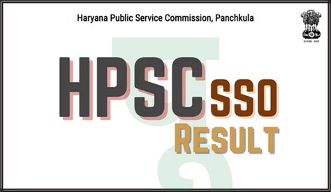 Hpsc Sso Result 2022 Answer Key Cut Off Marks Merit List Gcc News