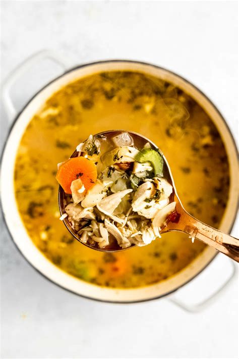 Turkey Rice Soup Maes Menu