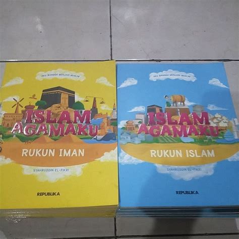 Jual Buku Anak Islami Satu Paket Buku Rukun Islam Iman Anak