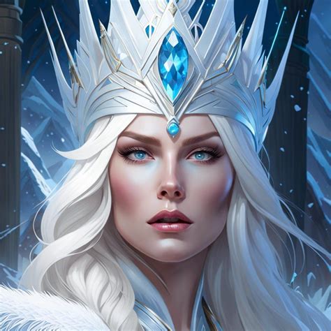 White Witch Of Narnia Tall Ai Generated Artwork Nightcafe Creator