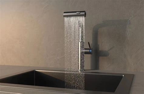 Sanipro Waterfall Stainless Steel Hot Cold Mixer Tap