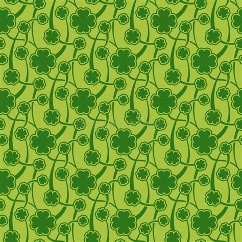 Pattern For St Patrick S Day Stock Vector Illustration Of Holiday