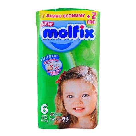 Purchase Molfix 6 Ext-Large 15+ 52+2 Pack Online at Special Price in ...