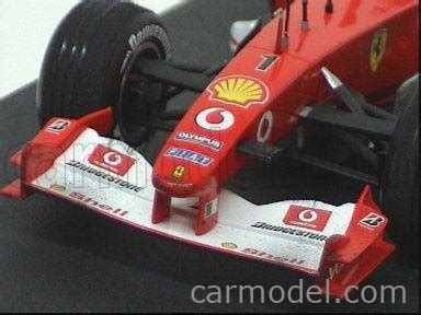 MATTEL HOT WHEELS C5938 Scale 1 18 FERRARI F1 F2003 GA N 1 WORLD CHAMPIONS 2003 M SCHUMACHER