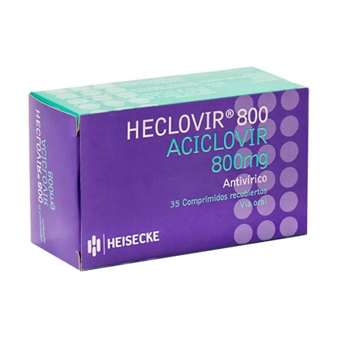 Heclovir Aciclovir Mg Caja De Comprimidos Recubiertos