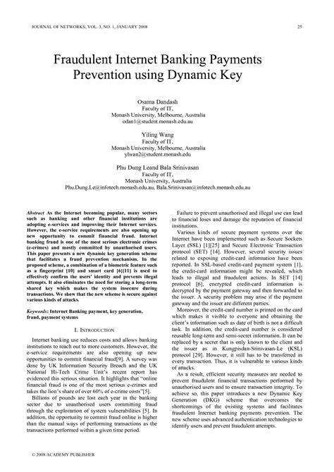 SOLUTION: Fraudulent internet banking payments pre - Studypool