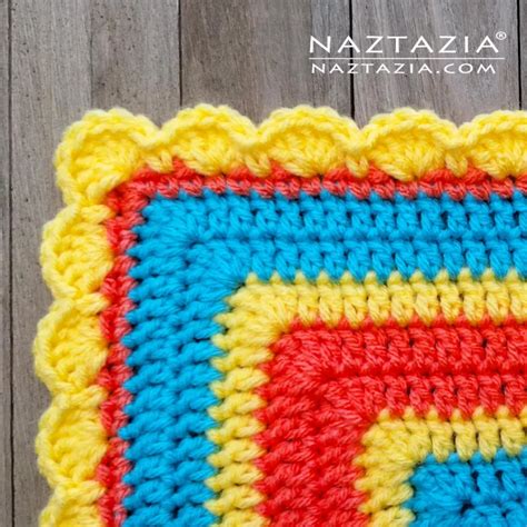 Crochet Easy Shell Border Naztazia