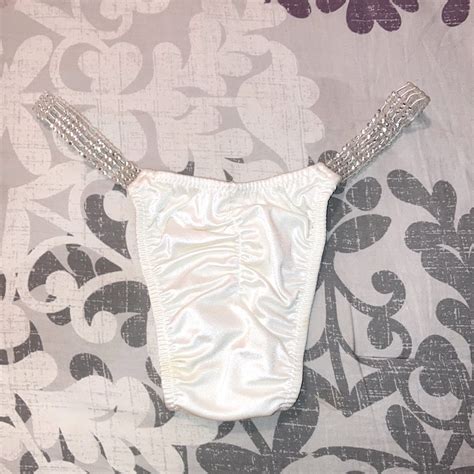 Brazilian Rhinestone Strap Bikini Set Gem