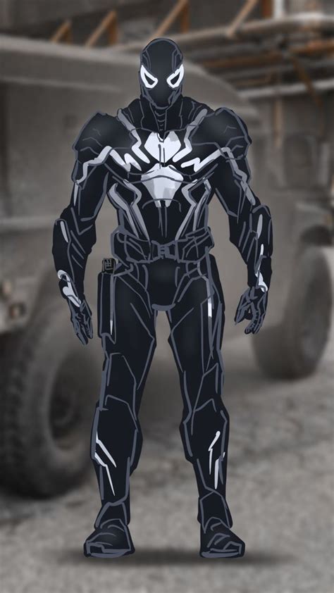 Agent Venom MCU Quick Redesign Marvel And Dc Characters Marvel