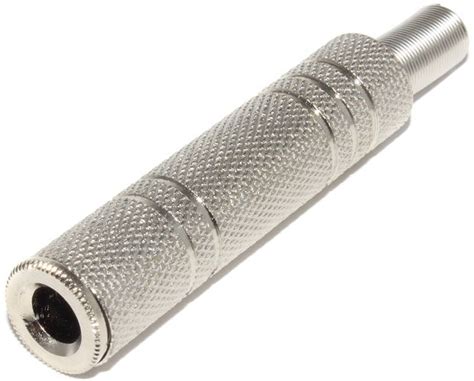 Разъем Jack 6.3 мм, 1/4" TRS, "гнездо", стерео, металлический, на ...