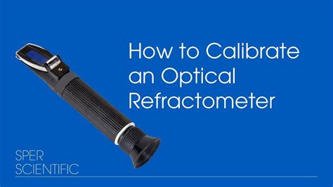 How To Calibrate A Atc Refractometer At Lyle Simonson Blog