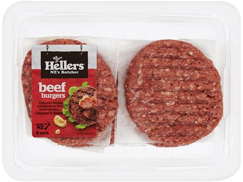 Angus Beef Burgers Hellers Burgers Nzs Butcher