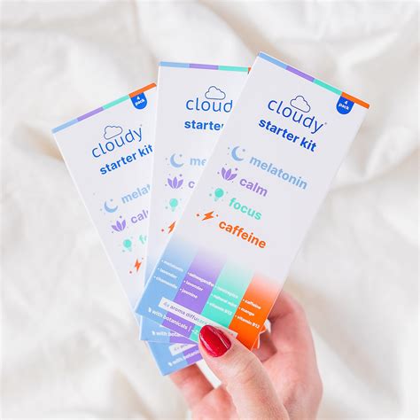Cloudy® Starter Kit: All Diffusers (Melatonin, Caffeine, Calm, Focus