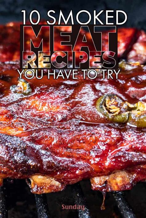 10 smoked meat recipes you have to try – Artofit