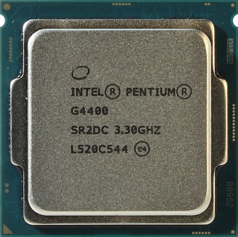 Процессор Intel Pentium G4400 330ghz3mb8gts Sr2dc S1151 Tray