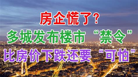 中国房地产楼市房企慌了？多城发布楼市“禁令”，比房价下跌还要“可怕”！2020 中国经济泡沫下房地产楼市的危机和走向，中国房价会崩盘吗？中国