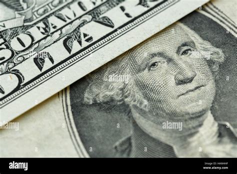 1 dollar bill george washington hi-res stock photography and images - Alamy