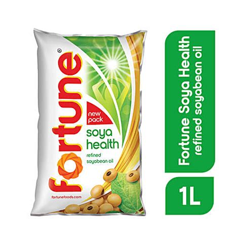 Buy Fortune Refined Oil Soya Bean 1 Ltr Pouch Online At Best Price Of