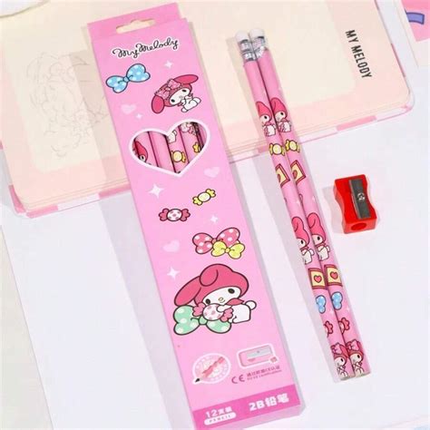 Sanrio Tous les 12 crayons de chien de cannelle 2B en boîte Choisissez