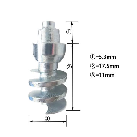 Marrkey 100pcs 228mm Ice Snow Tire Studsanti Slip Screw Stud For