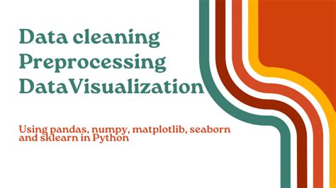 Do Data Cleaning Preprocessing And Visualization Using Python By