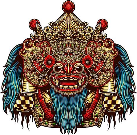 Barong Mask King Of The Spirits Bali Mythology Photographic Print By