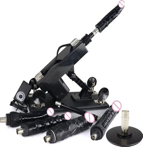 Inharmony Compleet Sex Machine Pakket Met Opzetstukken Inclusief Dildos Bol